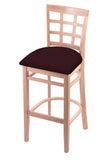 3130  Stool Canter Bordeaux-30"