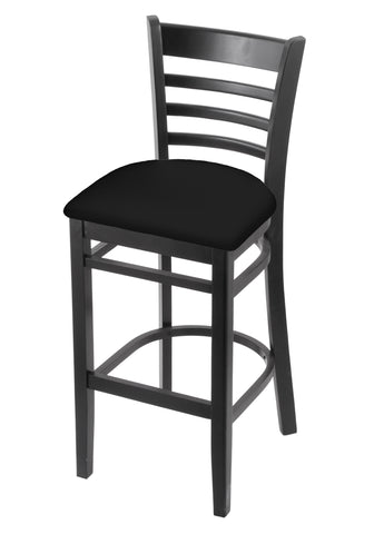 3140  Stool Black Vinyl-25"