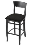 3160  Stool Canter Espresso-25"