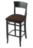 3160  Stool Rein Coffee-25"