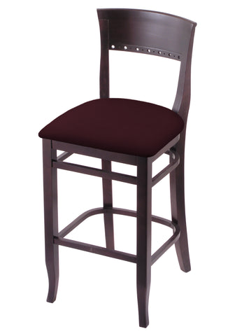 3160  Stool Canter Bordeaux-25"