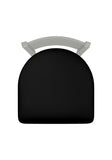 400 Jackie Chair Black Vinyl