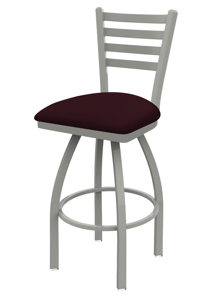 410 Jackie Swivel Stool Canter Bordeaux