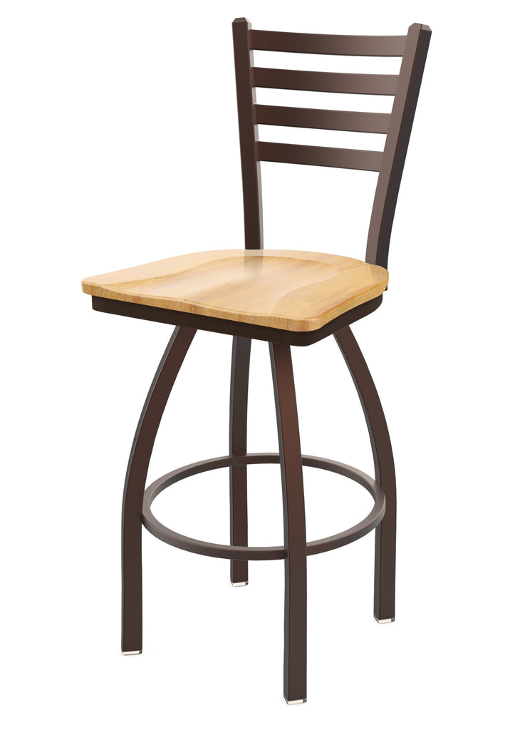 410 Jackie Swivel Stool Natural Maple