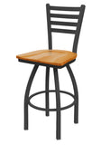 410 Jackie Swivel Stool Medium Oak