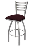 410 Jackie Swivel Stool Canter Bordeaux