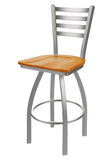 410 Jackie Swivel Stool Medium Oak