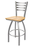 410 Jackie Swivel Stool Natural Maple