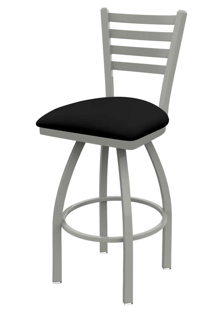 410 Jackie Swivel Stool Black Vinyl