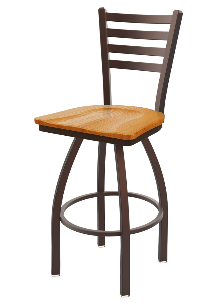 410 Jackie Swivel Stool Medium Oak