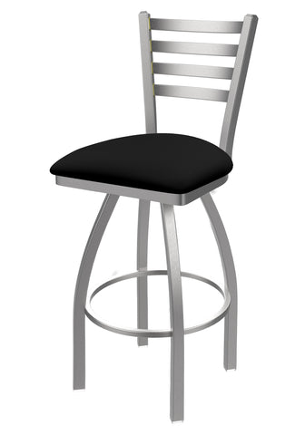 410 Jackie Swivel Stool Black Vinyl