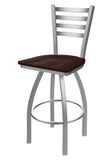 410 Jackie Swivel Stool Dark Cherry Maple