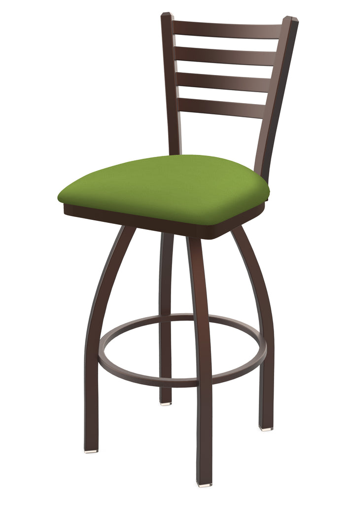 410 Jackie Swivel Stool Canter Kiwi Green