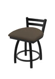 411 Jackie Low Back Swivel Vanity Stool Canter Earth