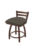 411 Jackie Low Back Swivel Vanity Stool Graph Chalice