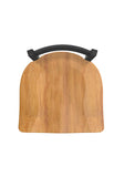 411 Jackie Low Back Swivel Vanity Stool Medium Maple