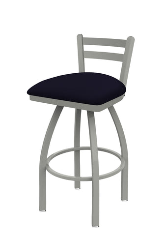 411 Jackie Low Back Swivel Stool Canter Twilight