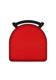 411 Jackie Low Back Swivel Stool Canter Red