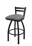 411 Jackie Low Back Swivel Stool Graph Alpine
