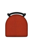 411 Jackie Low Back Swivel Stool Graph Poppy