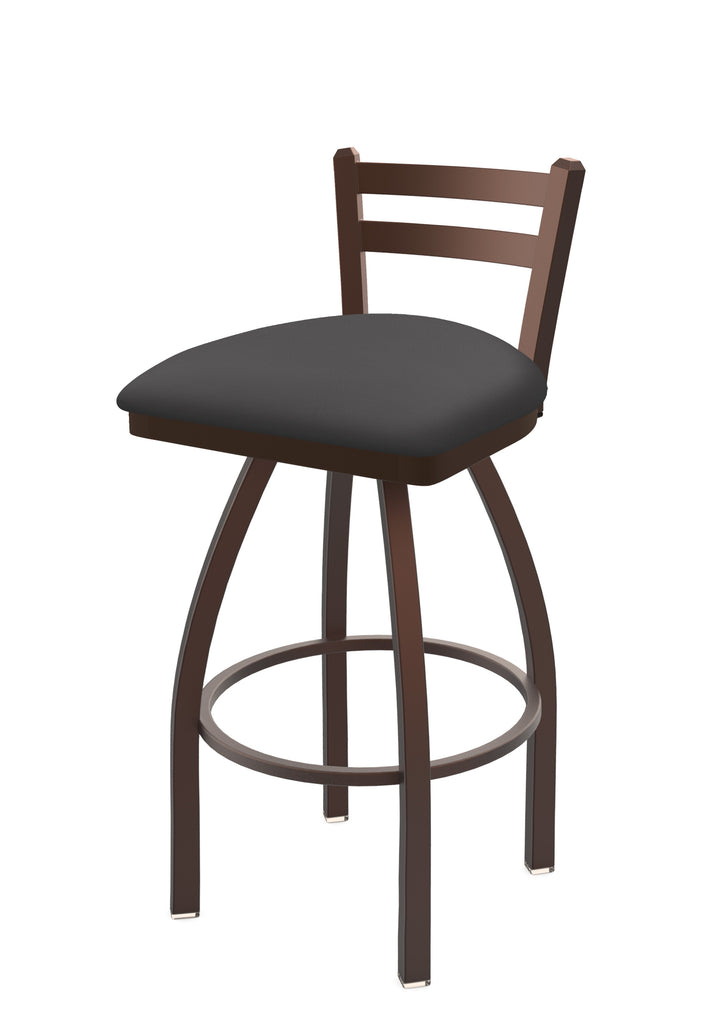 411 Jackie Low Back Swivel Stool Canter Storm