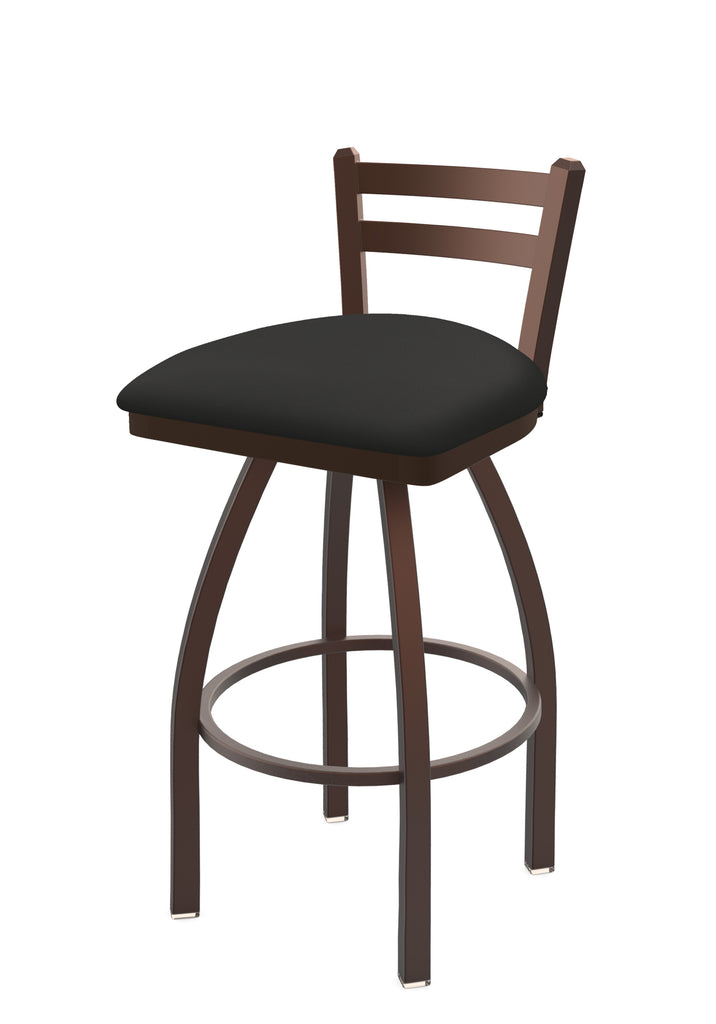 411 Jackie Low Back Swivel Stool Canter Iron