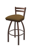 411 Jackie Low Back Swivel Stool Canter Saddle