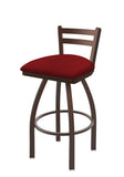 411 Jackie Low Back Swivel Stool Graph Ruby