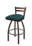 411 Jackie Low Back Swivel Stool Graph Tidal