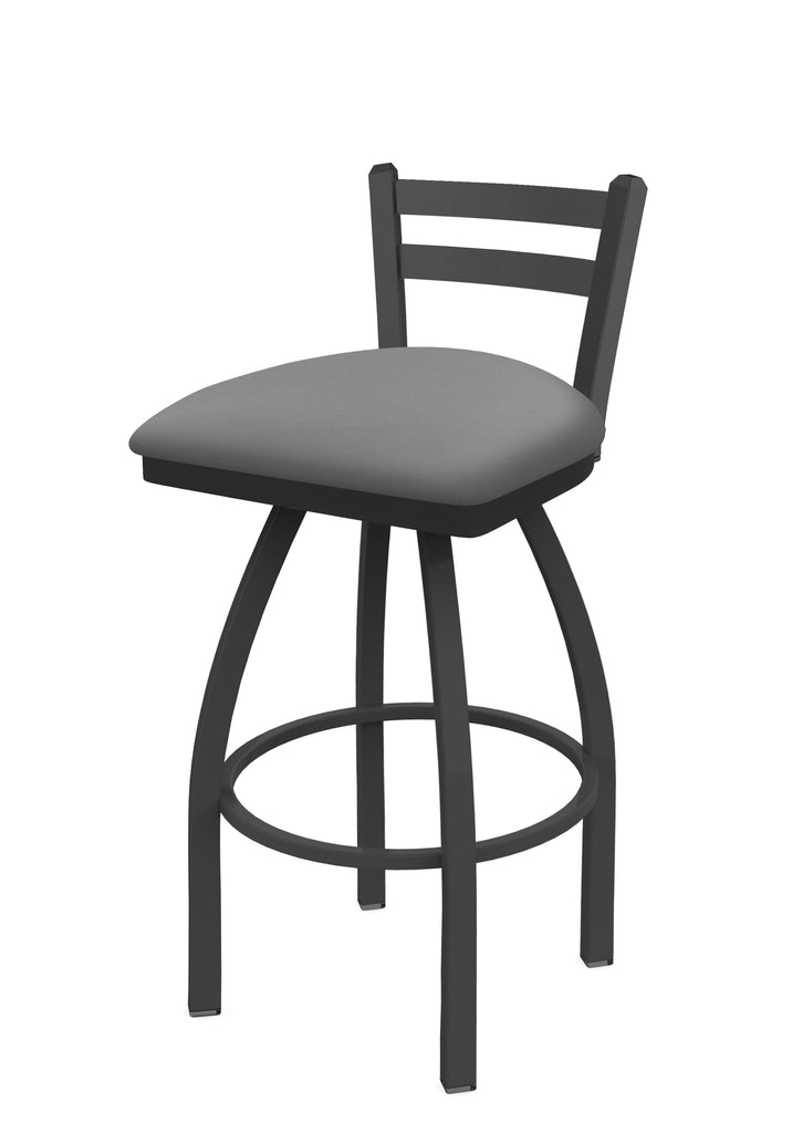 411 Jackie Low Back Swivel Stool Canter Folkstone Grey