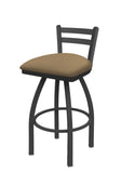 411 Jackie Low Back Swivel Stool Canter Sand