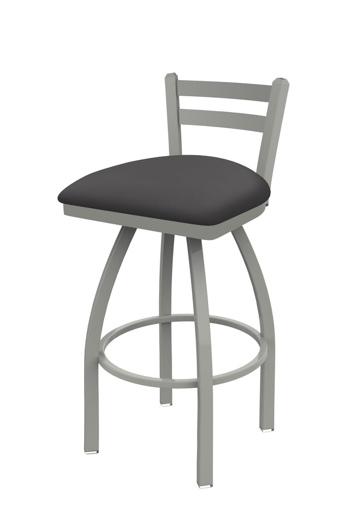 411 Jackie Low Back Swivel Stool Canter Storm