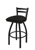 411 Jackie Low Back Swivel Stool Canter Espresso