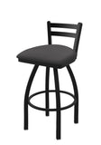 411 Jackie Low Back Swivel Stool Canter Storm