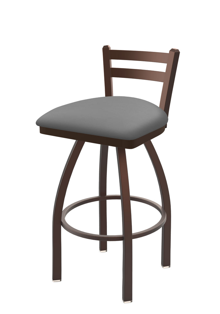 411 Jackie Low Back Swivel Stool Canter Folkstone Grey