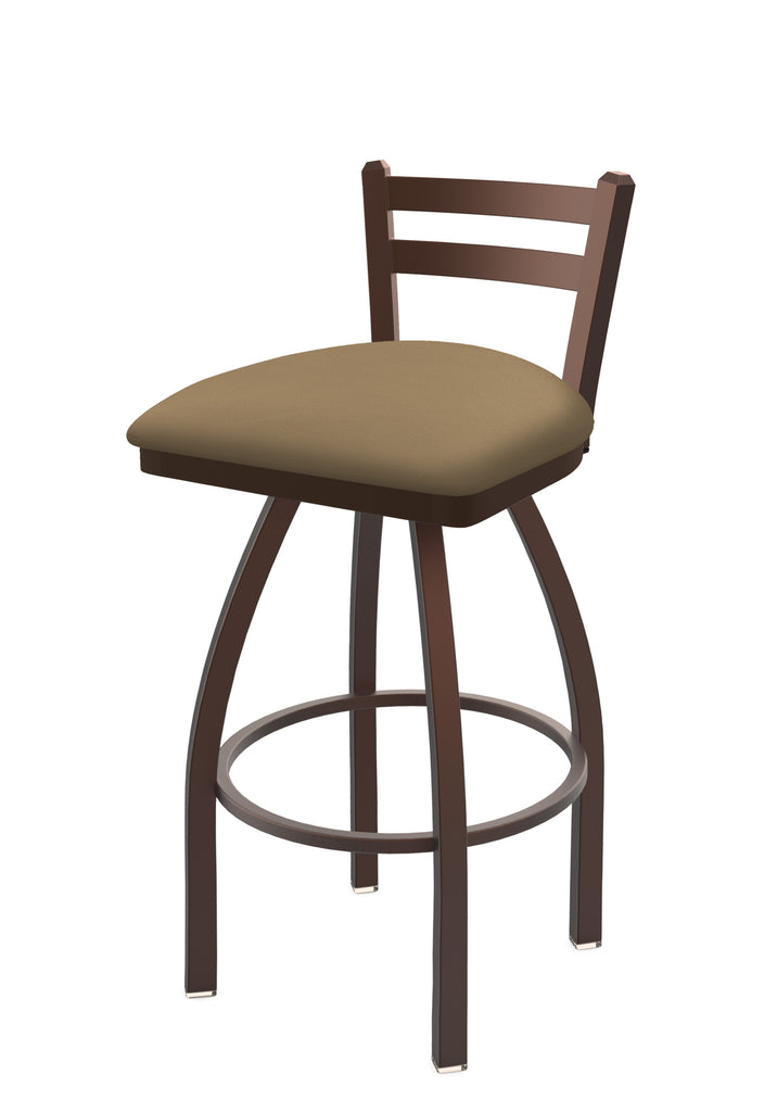 411 Jackie Low Back Swivel Stool Canter Sand