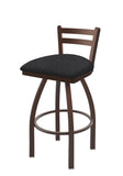 411 Jackie Low Back Swivel Stool Graph Anchor