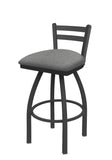 411 Jackie Low Back Swivel Stool Graph Alpine