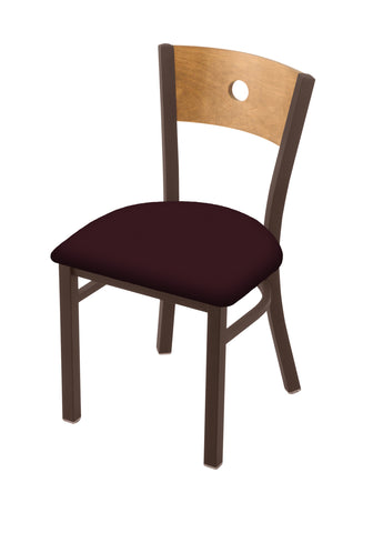 630 Voltaire Chair Canter Bordeaux