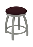 802 Misha Swivel Vanity Stool Canter Bordeaux