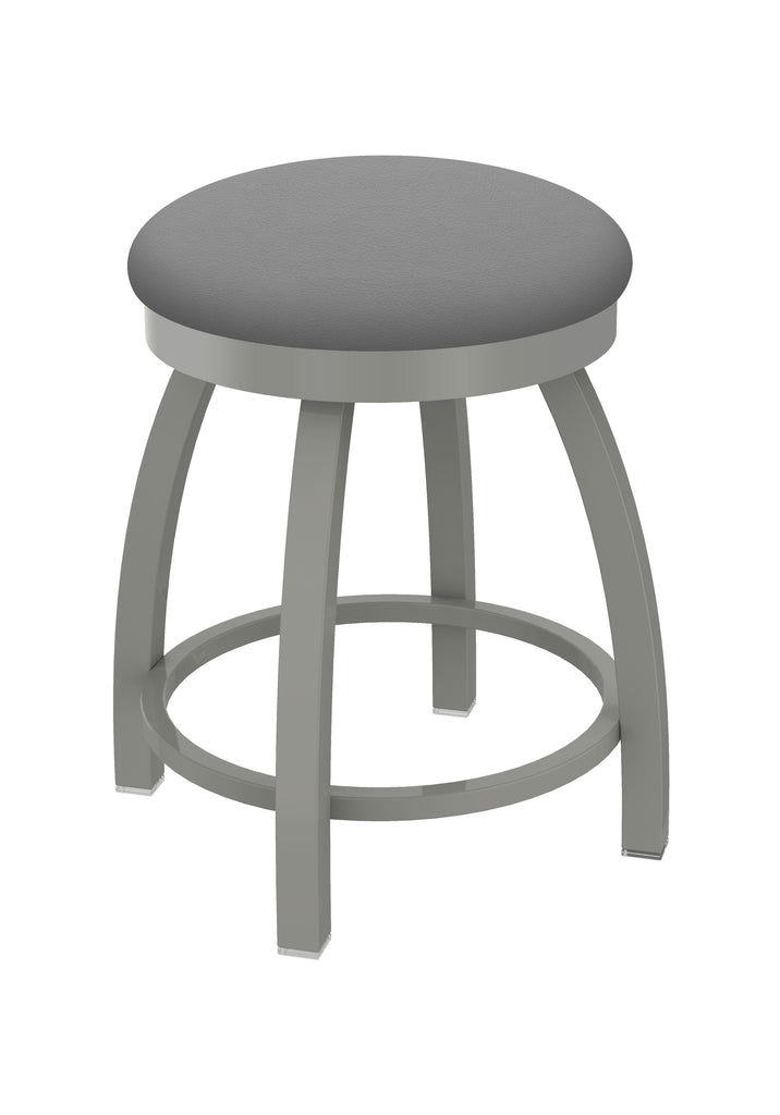 802 Misha Swivel Vanity Stool Canter Folkstone Grey