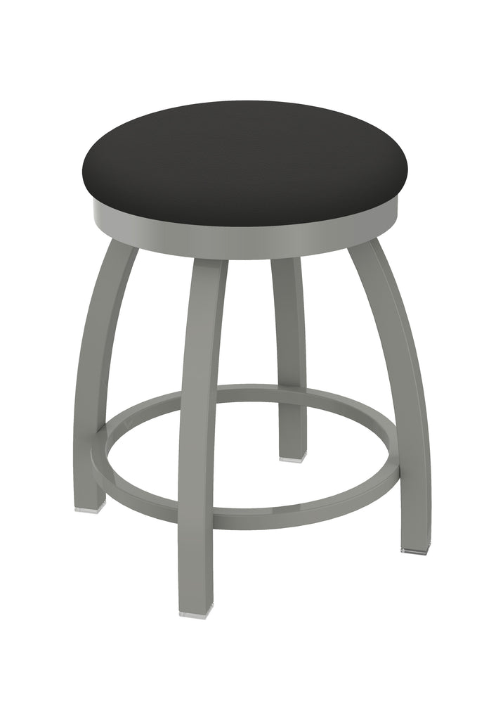 802 Misha Swivel Vanity Stool Canter Iron