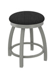 802 Misha Swivel Vanity Stool Graph Coal