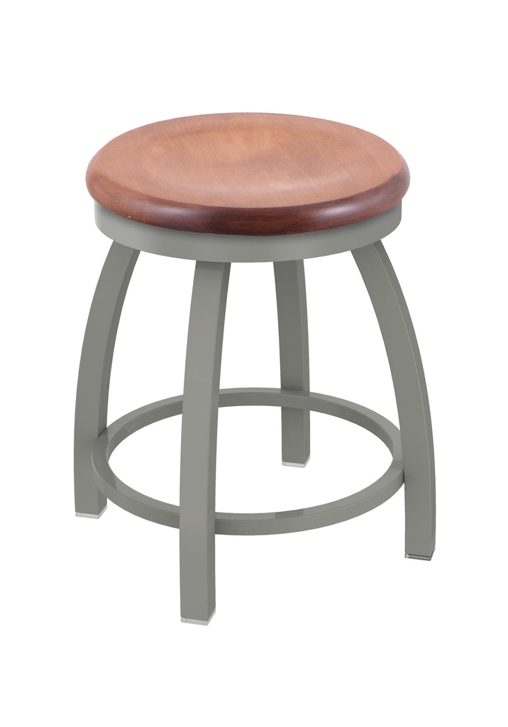 802 Misha Swivel Vanity Stool Medium Maple