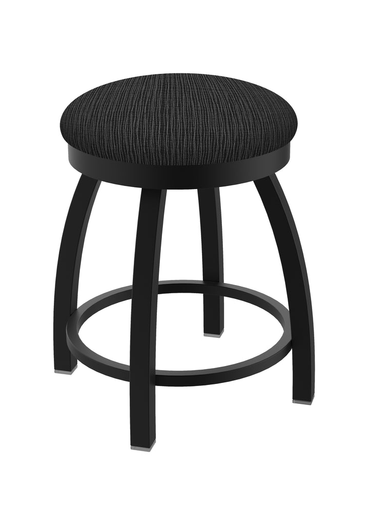 802 Misha Swivel Vanity Stool Graph Coal