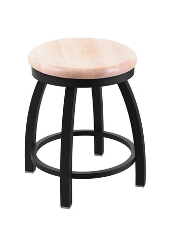 802 Misha Swivel Vanity Stool Natural Maple