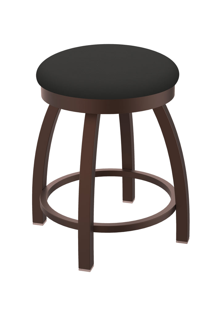 802 Misha Swivel Vanity Stool Canter Iron