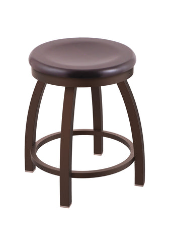 802 Misha Swivel Vanity Stool Dark Cherry Maple