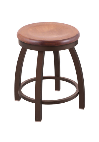 802 Misha Swivel Vanity Stool Medium Maple