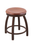 802 Misha Swivel Vanity Stool Medium Oak